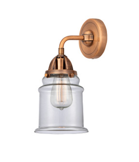 Nouveau 2 LED Wall Sconce in Antique Copper (405|288-1W-AC-G182-LED)