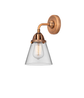 Nouveau 2 One Light Wall Sconce in Antique Copper (405|288-1W-AC-G62)