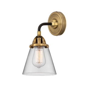 Nouveau 2 LED Wall Sconce in Black Antique Brass (405|288-1W-BAB-G62-LED)