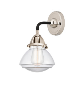 Nouveau 2 One Light Wall Sconce in Black Polished Nickel (405|288-1W-BPN-G322)