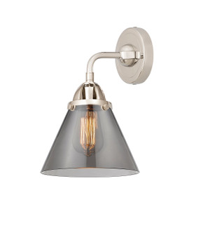 Nouveau 2 LED Wall Sconce in Polished Nickel (405|288-1W-PN-G43-LED)
