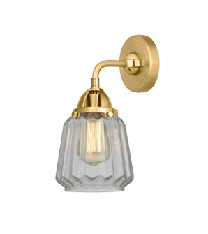 Nouveau 2 One Light Wall Sconce in Satin Gold (405|288-1W-SG-G142)
