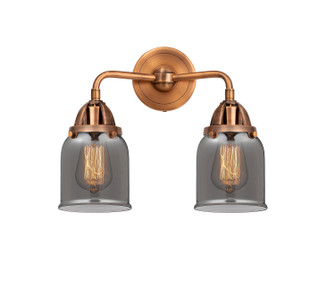 Nouveau 2 LED Bath Vanity in Antique Copper (405|288-2W-AC-G53-LED)
