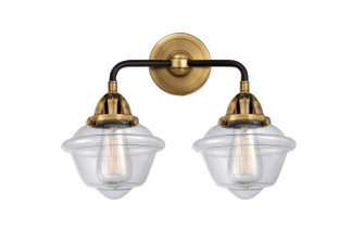Nouveau 2 LED Bath Vanity in Black Antique Brass (405|288-2W-BAB-G532-LED)