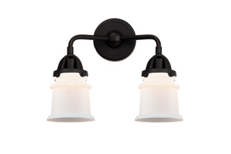 Nouveau 2 Two Light Bath Vanity in Matte Black (405|288-2W-BK-G181S)
