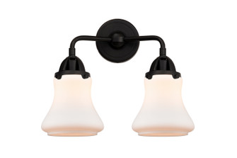 Nouveau 2 Two Light Bath Vanity in Matte Black (405|288-2W-BK-G191)