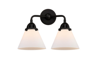 Nouveau 2 Two Light Bath Vanity in Matte Black (405|288-2W-BK-G41)
