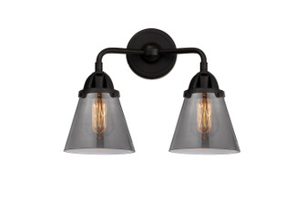 Nouveau 2 Two Light Bath Vanity in Matte Black (405|288-2W-BK-G63)