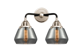 Nouveau 2 Two Light Bath Vanity in Black Polished Nickel (405|288-2W-BPN-G173)
