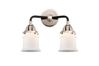 Nouveau 2 Two Light Bath Vanity in Black Polished Nickel (405|288-2W-BPN-G181S)