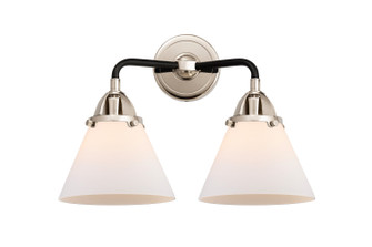 Nouveau 2 Two Light Bath Vanity in Black Polished Nickel (405|288-2W-BPN-G41)