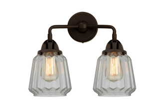 Nouveau 2 LED Bath Vanity in Oil Rubbed Bronze (405|288-2W-OB-G142-LED)