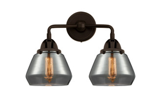 Nouveau 2 LED Bath Vanity in Oil Rubbed Bronze (405|288-2W-OB-G173-LED)