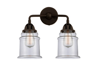Nouveau 2 Two Light Bath Vanity in Oil Rubbed Bronze (405|288-2W-OB-G182)