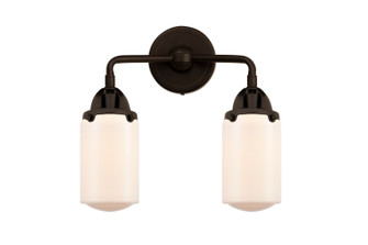 Nouveau 2 LED Bath Vanity in Oil Rubbed Bronze (405|288-2W-OB-G311-LED)
