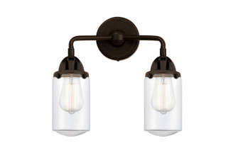 Nouveau 2 LED Bath Vanity in Oil Rubbed Bronze (405|288-2W-OB-G312-LED)