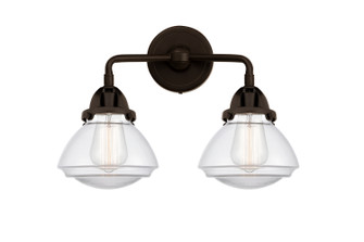 Nouveau 2 Two Light Bath Vanity in Oil Rubbed Bronze (405|288-2W-OB-G322)