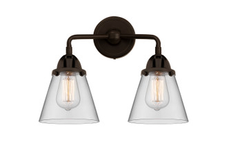 Nouveau 2 Two Light Bath Vanity in Oil Rubbed Bronze (405|288-2W-OB-G62)