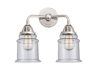 Nouveau 2 Two Light Bath Vanity in Polished Chrome (405|288-2W-PC-G184)