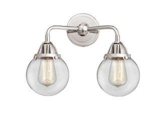 Nouveau 2 Two Light Bath Vanity in Polished Chrome (405|288-2W-PC-G202-6)