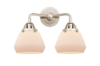 Nouveau 2 Two Light Bath Vanity in Polished Nickel (405|288-2W-PN-G171)