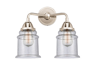 Nouveau 2 Two Light Bath Vanity in Polished Nickel (405|288-2W-PN-G184)