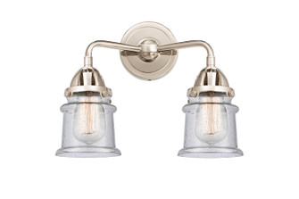 Nouveau 2 LED Bath Vanity in Polished Nickel (405|288-2W-PN-G184S-LED)