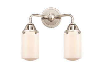 Nouveau 2 Two Light Bath Vanity in Polished Nickel (405|288-2W-PN-G311)