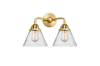 Nouveau 2 LED Bath Vanity in Satin Gold (405|288-2W-SG-G44-LED)