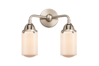Nouveau 2 LED Bath Vanity in Brushed Satin Nickel (405|288-2W-SN-G311-LED)