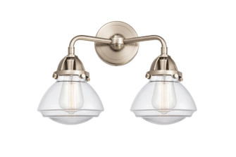 Nouveau 2 Two Light Bath Vanity in Brushed Satin Nickel (405|288-2W-SN-G322)