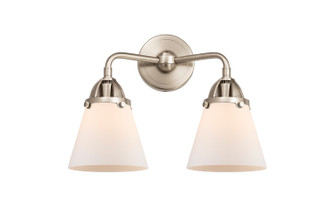 Nouveau 2 LED Bath Vanity in Brushed Satin Nickel (405|288-2W-SN-G61-LED)