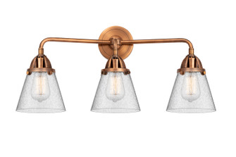 Nouveau 2 LED Bath Vanity in Antique Copper (405|288-3W-AC-G64-LED)
