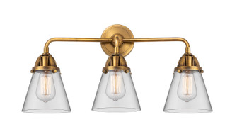 Nouveau 2 LED Bath Vanity in Brushed Brass (405|288-3W-BB-G62-LED)