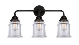 Nouveau 2 Three Light Bath Vanity in Matte Black (405|288-3W-BK-G182)