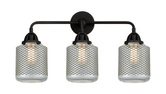 Nouveau 2 LED Bath Vanity in Matte Black (405|288-3W-BK-G262-LED)