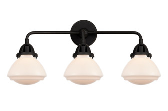 Nouveau 2 Three Light Bath Vanity in Matte Black (405|288-3W-BK-G321)