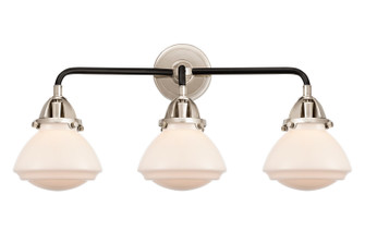 Nouveau 2 Three Light Bath Vanity in Black Polished Nickel (405|288-3W-BPN-G321)