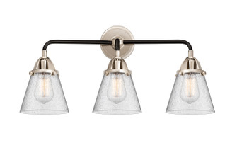 Nouveau 2 Three Light Bath Vanity in Black Polished Nickel (405|288-3W-BPN-G64)