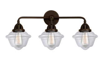 Nouveau 2 Three Light Bath Vanity in Oil Rubbed Bronze (405|288-3W-OB-G532)