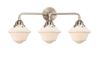 Nouveau 2 Three Light Bath Vanity in Brushed Satin Nickel (405|288-3W-SN-G531)