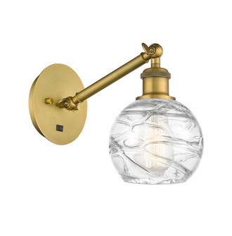 Ballston One Light Wall Sconce in Brushed Brass (405|317-1W-BB-G1213-6)