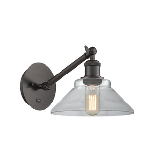 Ballston One Light Wall Sconce in Oil Rubbed Bronze (405|317-1W-OB-G132)