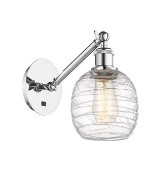 Ballston One Light Wall Sconce in Polished Chrome (405|317-1W-PC-G1013)