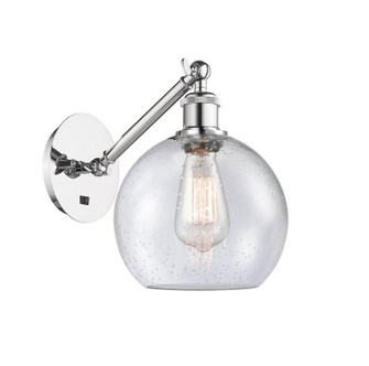 Ballston One Light Wall Sconce in Polished Chrome (405|317-1W-PC-G124-8)
