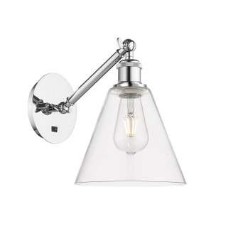 Ballston One Light Wall Sconce in Polished Chrome (405|317-1W-PC-GBC-82)