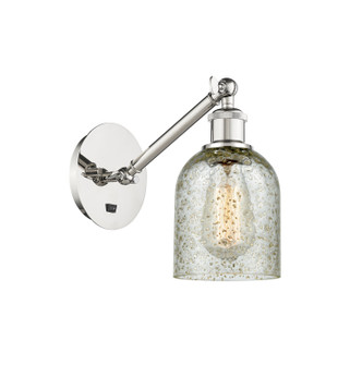 Ballston One Light Wall Sconce in Polished Nickel (405|317-1W-PN-G259)