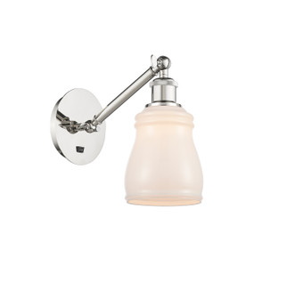 Ballston One Light Wall Sconce in Polished Nickel (405|317-1W-PN-G391)