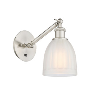 Ballston One Light Wall Sconce in Brushed Satin Nickel (405|317-1W-SN-G441)