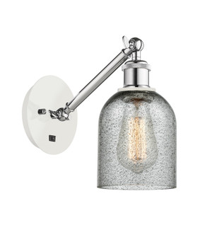 Ballston LED Wall Sconce in White Polished Chrome (405|317-1W-WPC-G257-LED)